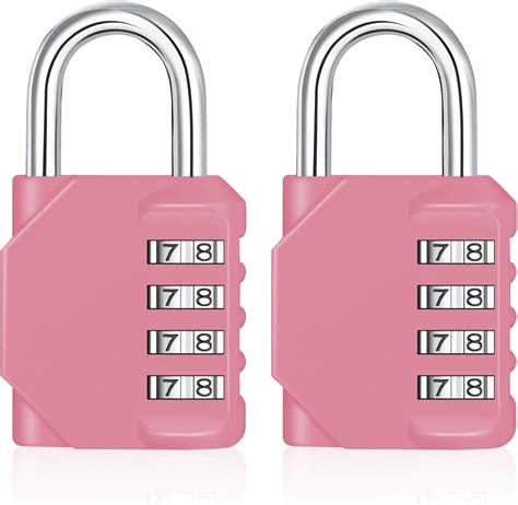 pink combination padlock|Master Lock 1530DPNK Locker Lock Combination Padlock, Pink.